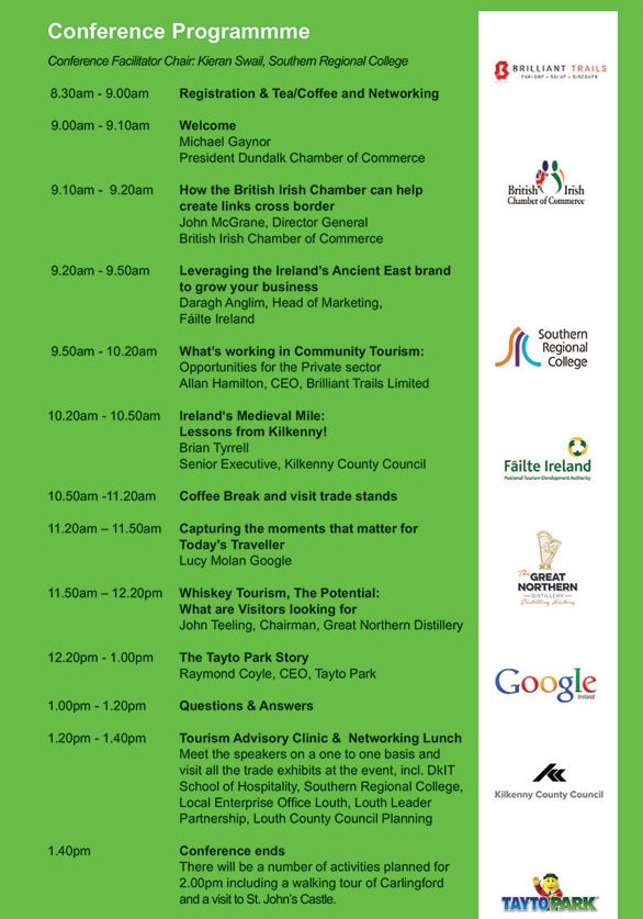 tourism conference 2017 Agenda